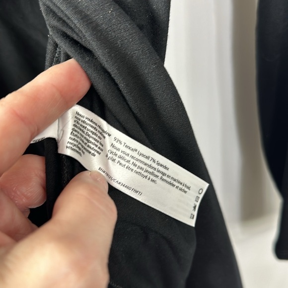 Eileen Fisher Black Kimono Cardigan find tinsel jersey size medium.NWT - Picture 12 of 13